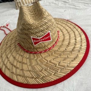 Budweiser Straw Hat